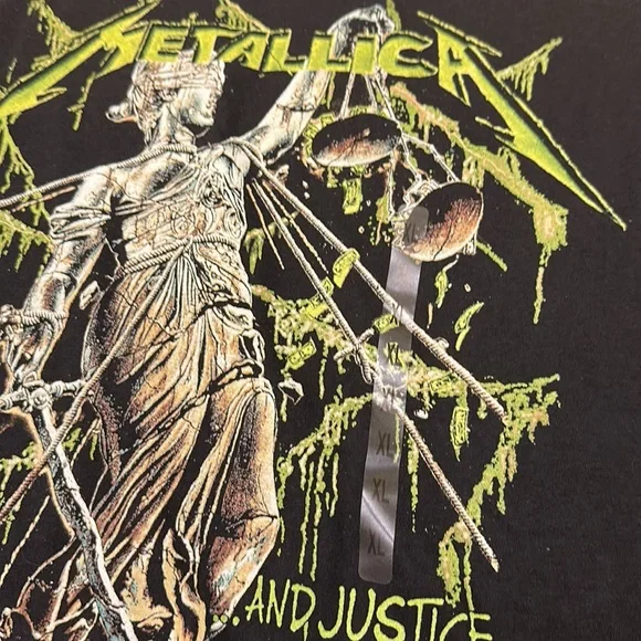 NWT! METALLICA Short Sleeve Tees